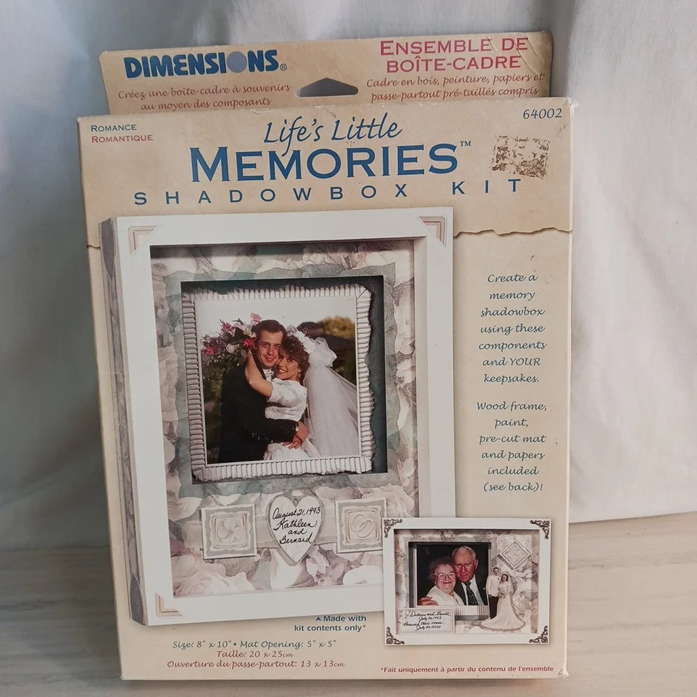 Dimensions Life's Little Memories Shadowbox Timeless Edition